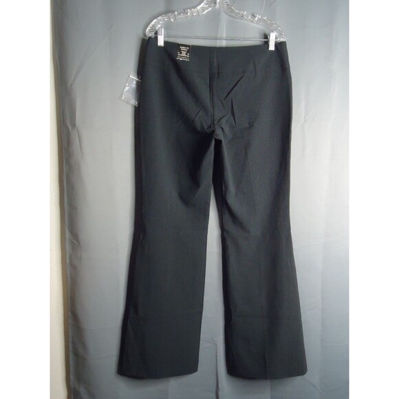 Metaphor Modern Fit Bootcut Black Pinstripe Trouser Pant 8 Average New - Picture 8 of 8